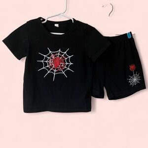 18-24M Toddler Baby Boy SHEIN Kids 2-Piece Shorts Set